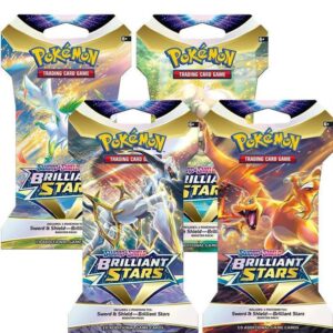 Brilliant Stars Sleeved Booster Pack Art Bundle [Set of 4]