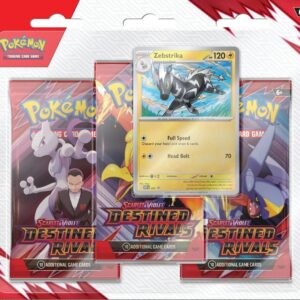 Destined Rivals 3 Pack Blister [Zebstrika] - SV10: Destined Rivals (DRI)