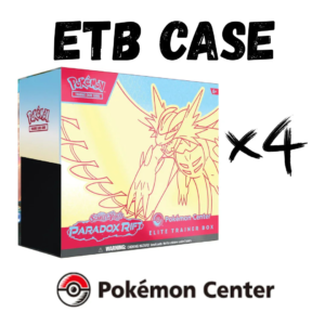 Paradox Rift Pokemon Center Elite Trainer Box (Exclusive) [Roaring Moon] - CASE